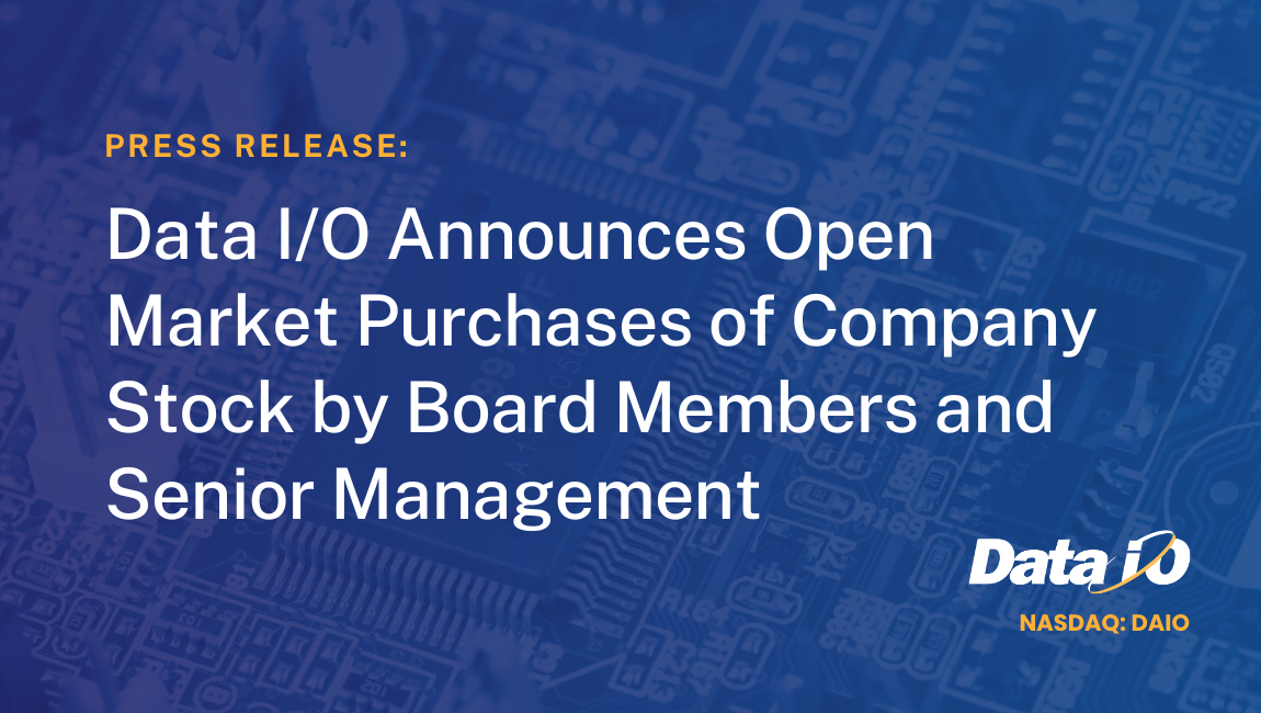 DAIO Announces Open Market Purchases by Board Members and Senior Management